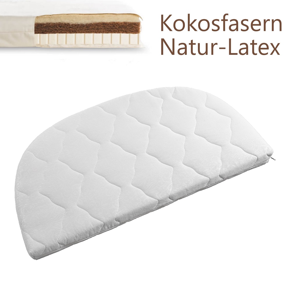 Matratze für Co-Sleeper - Kokosfaser / Naturlatex 35x70